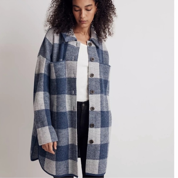 Used madewell wool sweater jacket - Picture 8 of 11